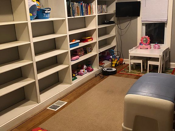 Library off the living room