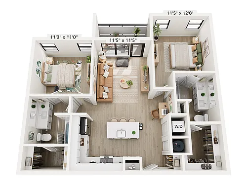 Floor plan 2Aaff
