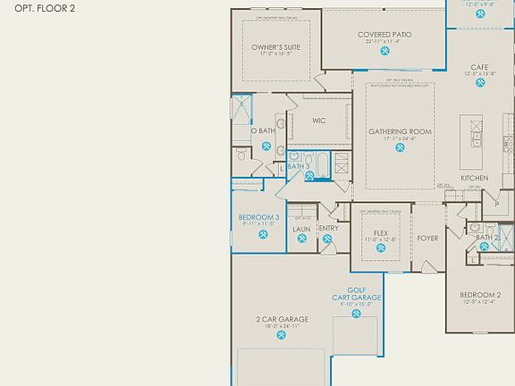 Stellar Floor Plan, Quick Move-in Home, Floor 1