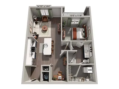 Floor plan B1