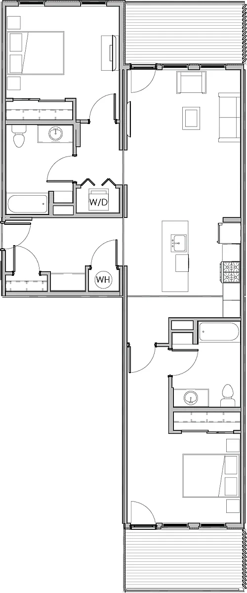 Floor plan Westwater