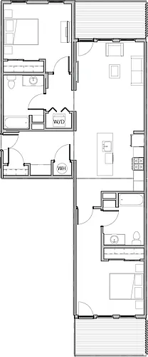 Floor plan Westwater