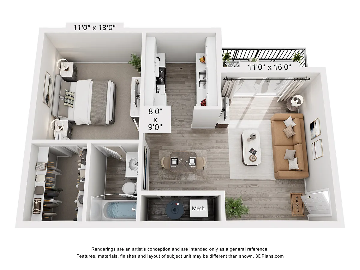 Floor plan Deerfield