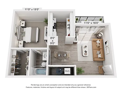 Floor plan Deerfield