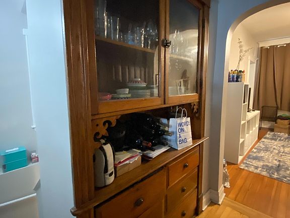 Built-In Vintage Hutch