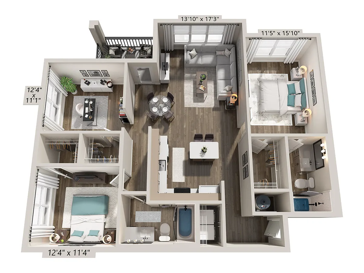Floor plan C13