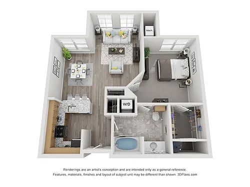 Floor plan Highland