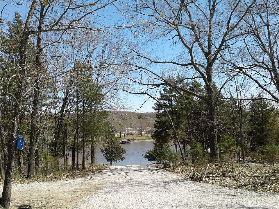 Looking down the driveway