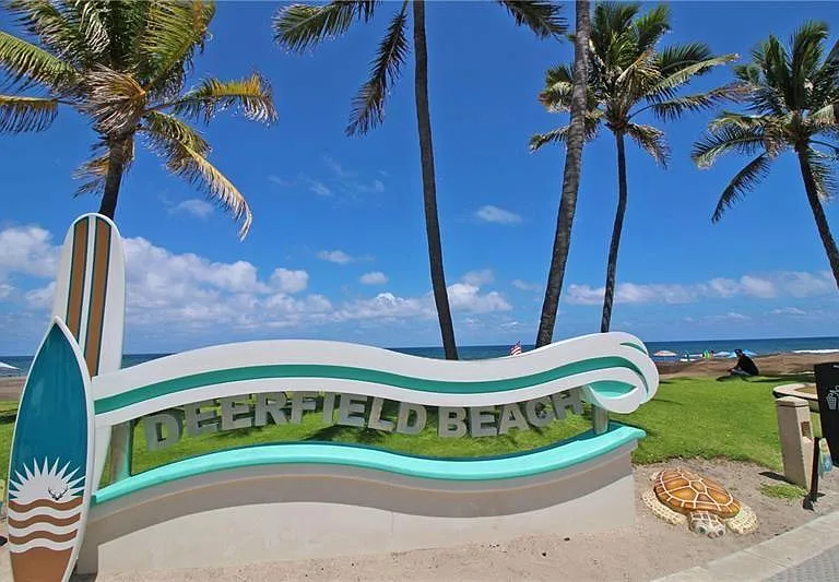 only 10 minutes for best beach in South Florida, Deerfield beach.