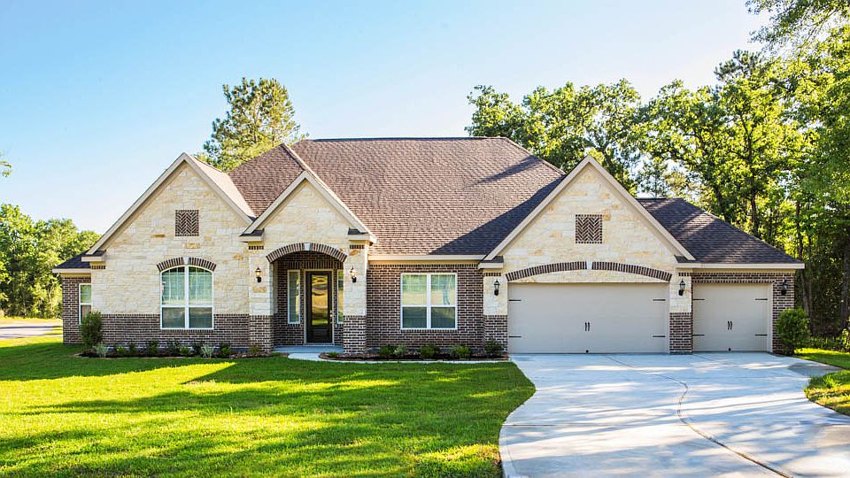 The stately exterior invites you into the home.