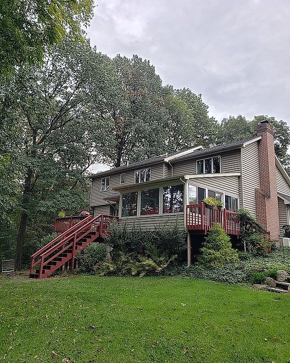 Back of home in early fall