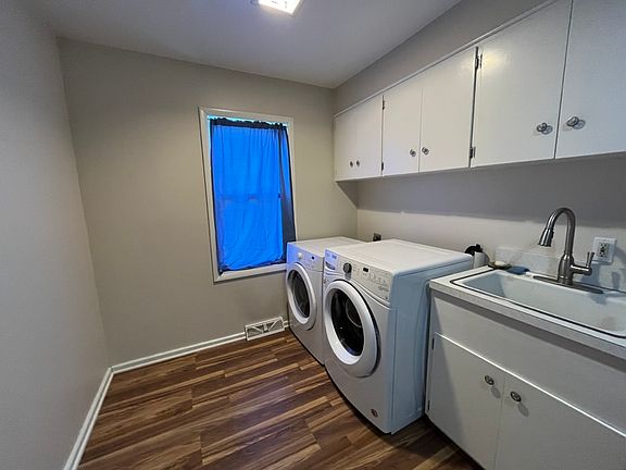 First floor laundry room
