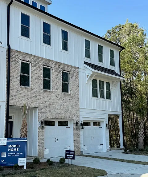 New townhome in quiet neighborhood of upscale homes