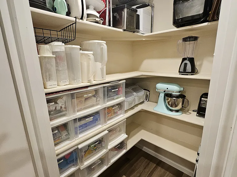 Kitchen pantry.