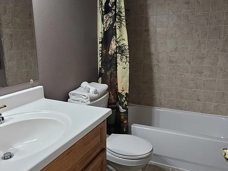 Basement full bath