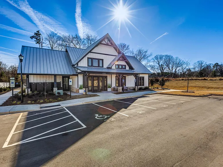 Expansive resident clubhouse.