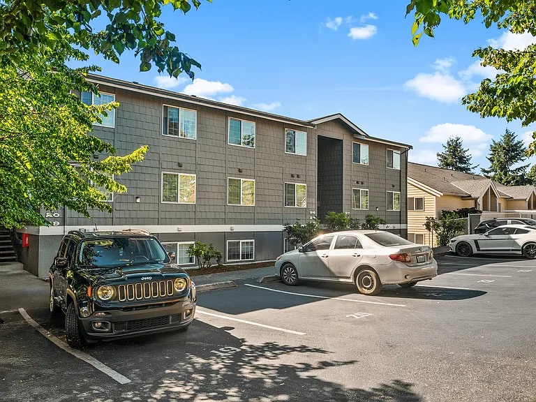 Resident parking conveniently located near your home.