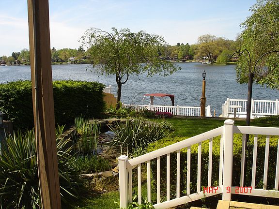 View of the lake