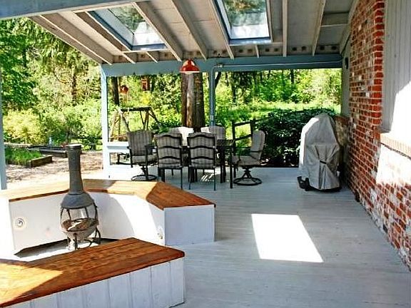 Deck and skylights