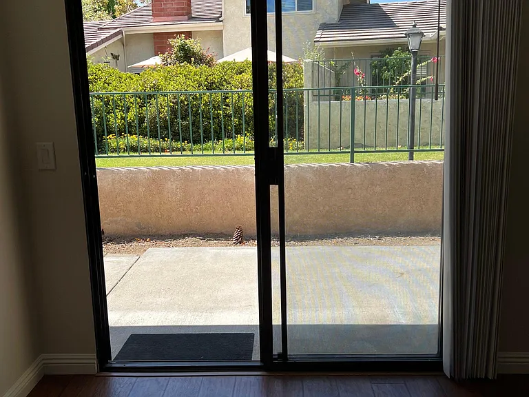 Doors to patio