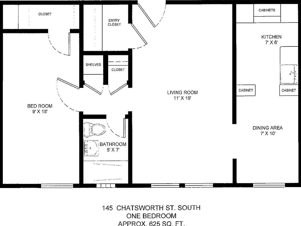2nd image of 145 Chatsworth St S APT 305
