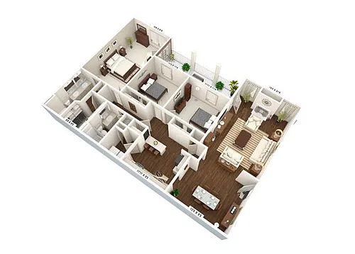 Floor plan The Prescott