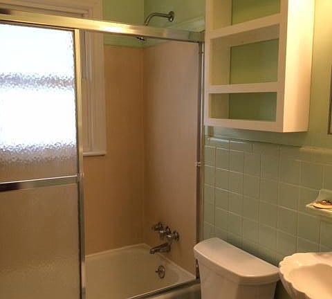 enclosed shower