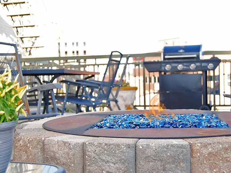 The Residences at Security National: Outdoor Community Patio