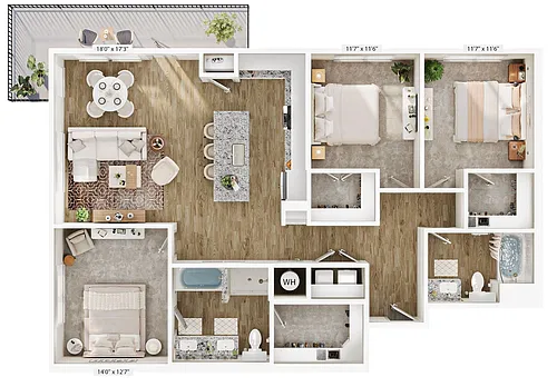 Floor plan C1