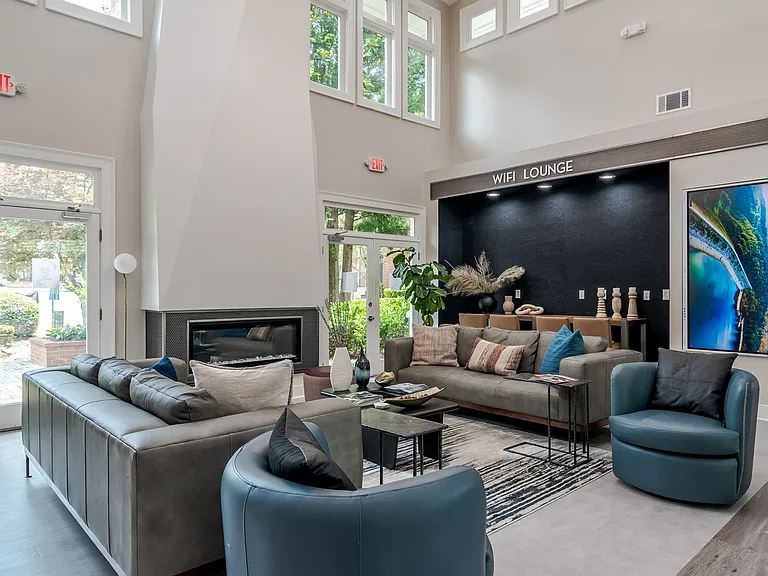 Newly Renovated Community Clubhouse with Wifi Lounge