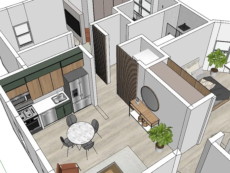 Floor Plan _ Kitchen