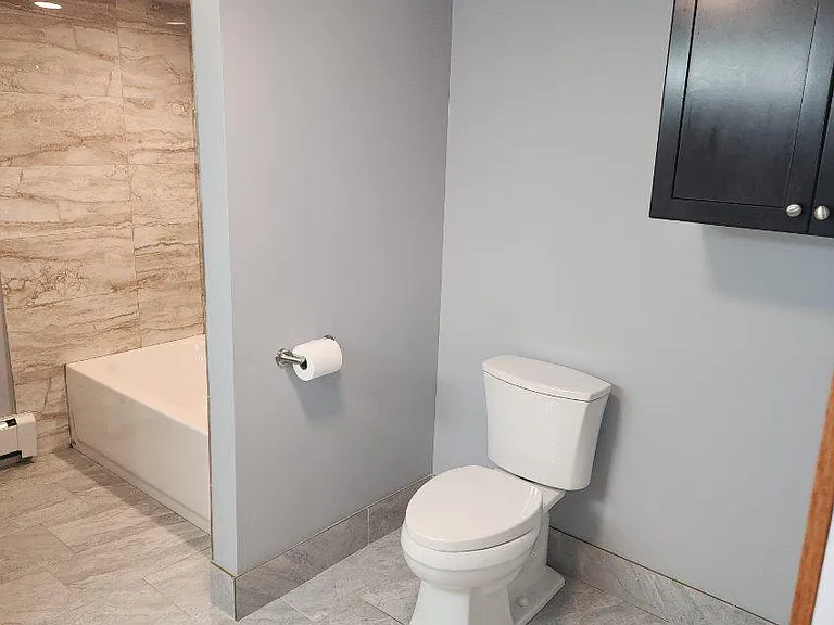 Basement bathroom