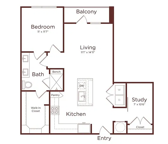 Floor plan A6