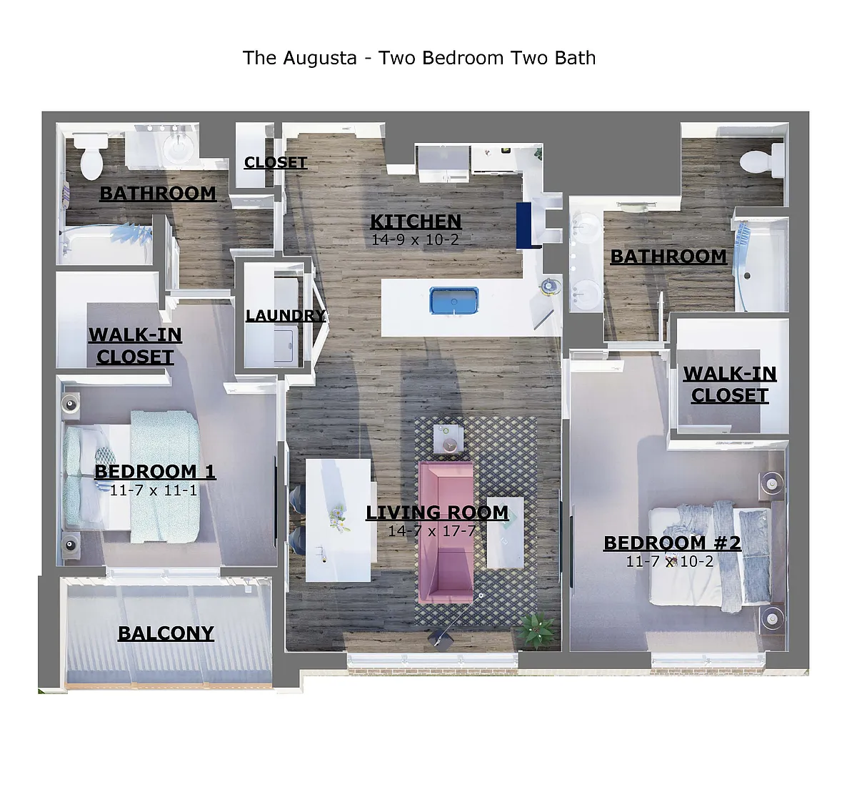 Floor plan Augusta