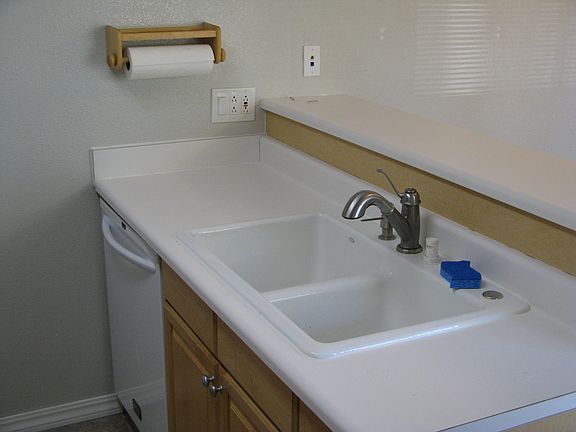 Sink and dishwasher