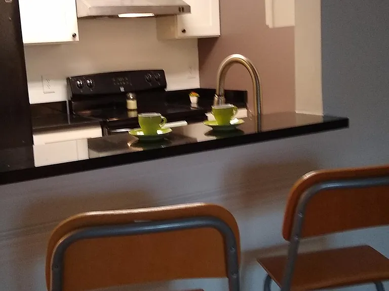 Bar area off kitchen