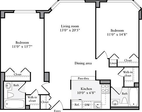 2nd image of 750 Columbus Ave APT 8-T