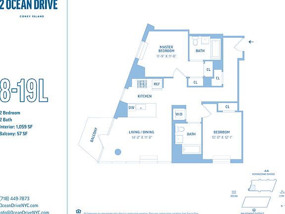 2nd image of 1 Ocean Dr #W8l