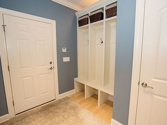 Mud room off the garage