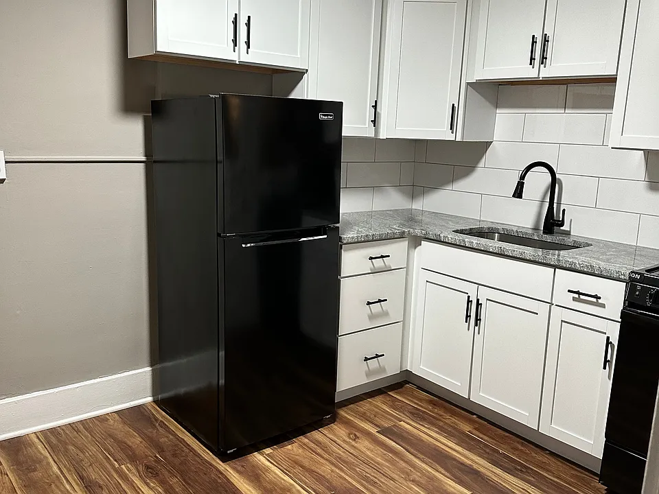 Large kitchen at University Court.
