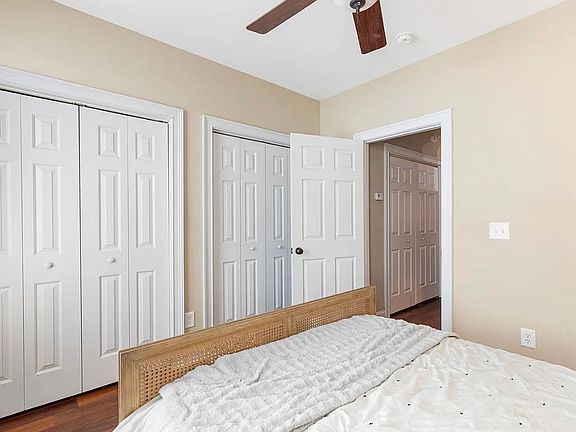 Large double closets
