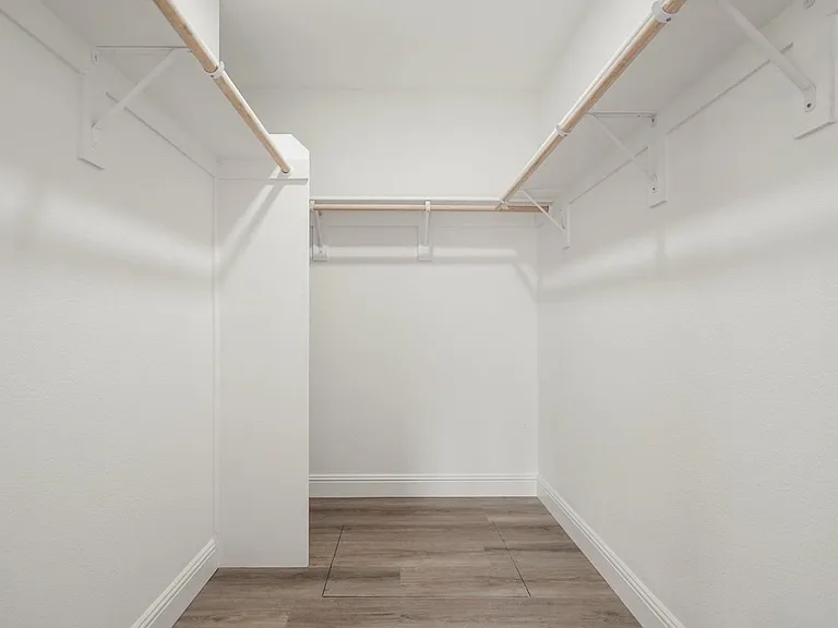 Master Bedroom's walk-in closet