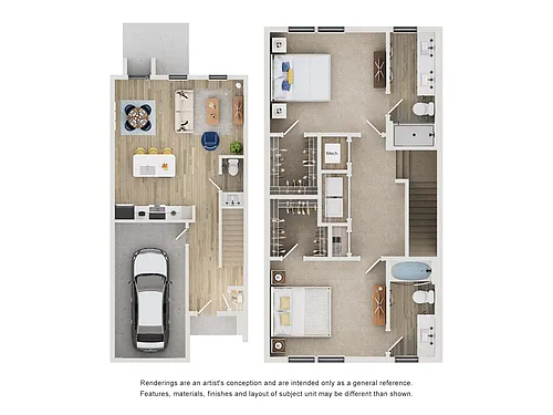 Floor plan TH E