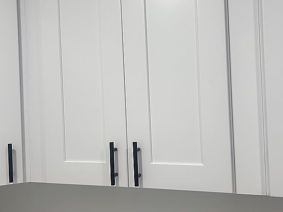 New cabinets 