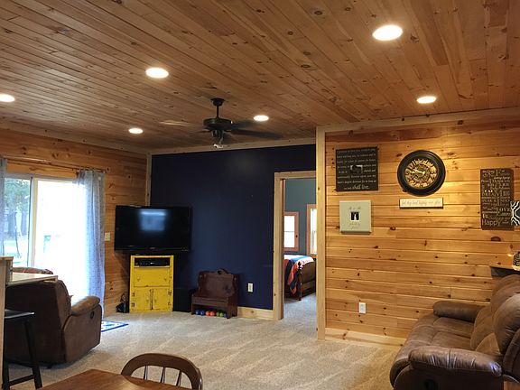 Wide view of living room