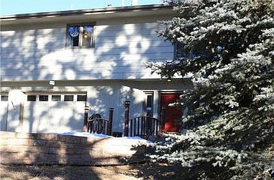 Curved bridge to entrance of house. Water fountain also!