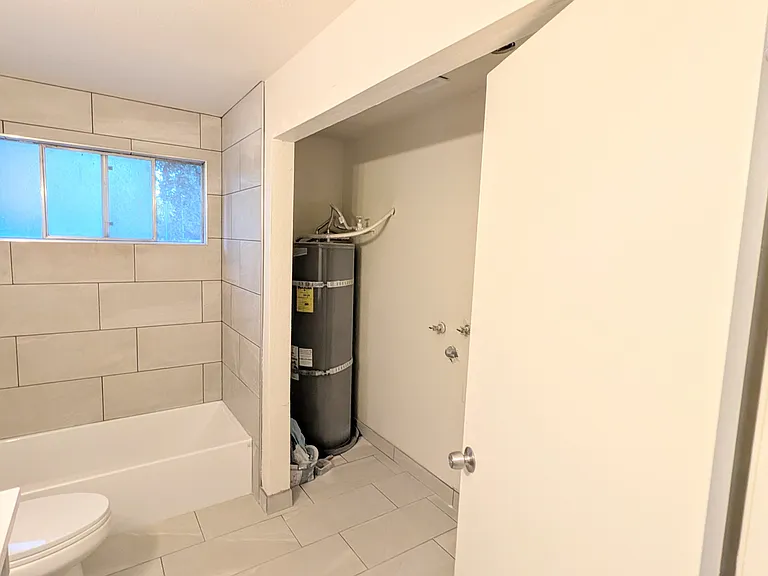 Renovated Bathroom and Laundry Room