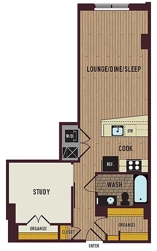Floor plan SD3 + Den