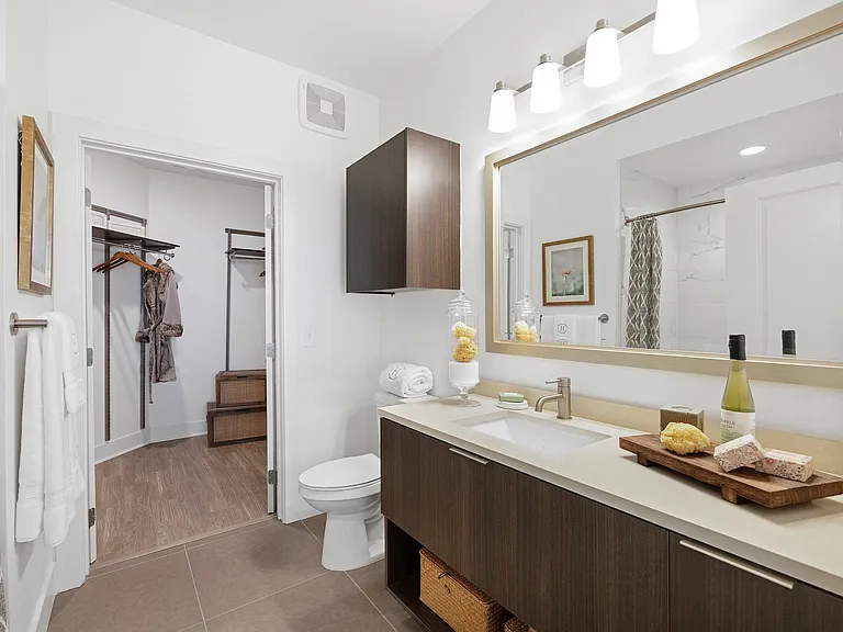 Spa-inspired bathrooms