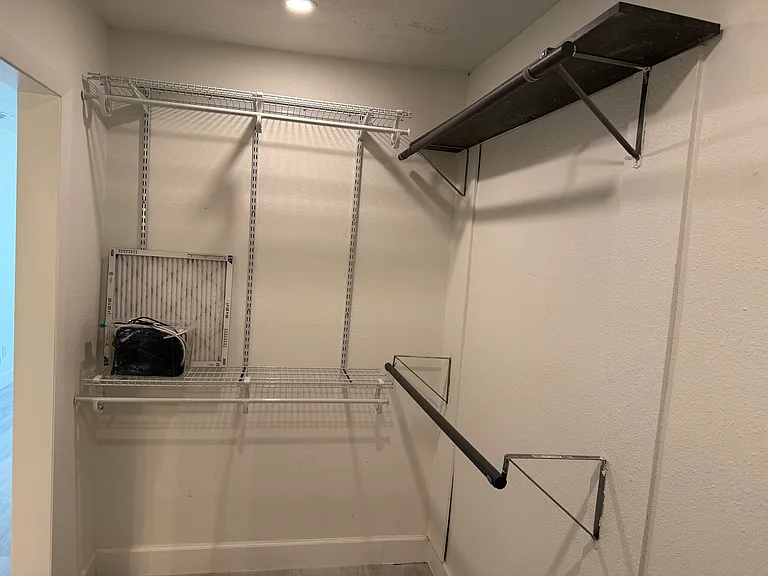 Master closet